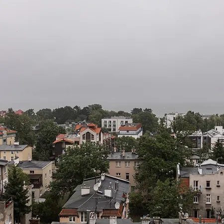 Lägenhet Chill - Budzetowy Komfort Z Widokiem Na Morze Sopot