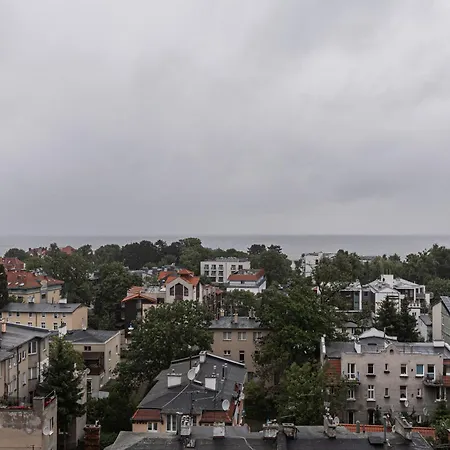 Lägenhet Chill - Budzetowy Komfort Z Widokiem Na Morze Sopot